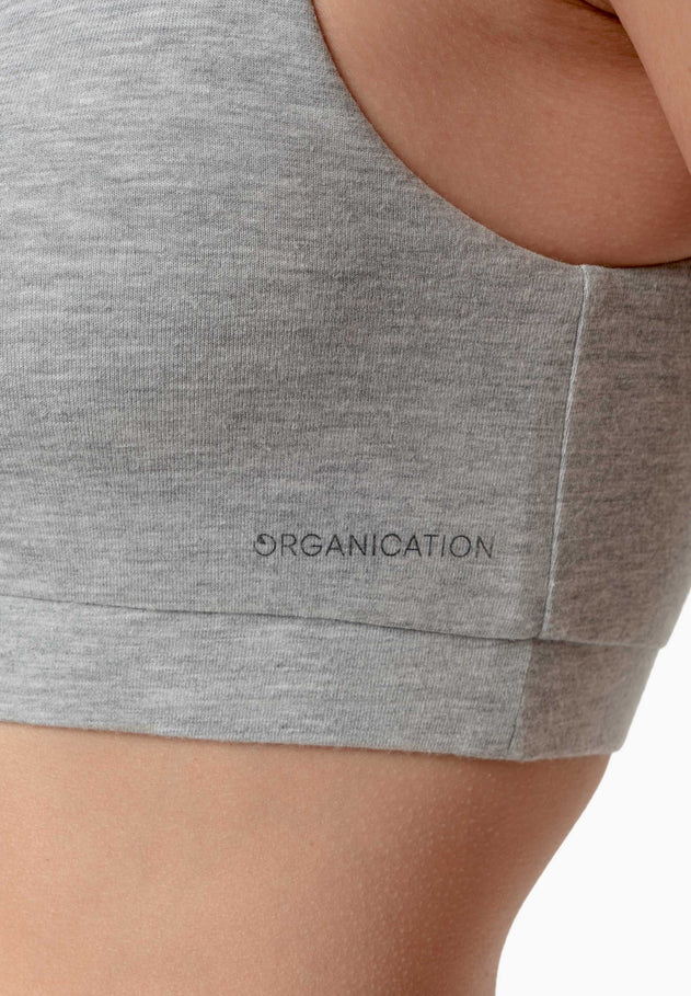 Beleen Bralette Grey Melange