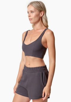 Bella Waffle Crop Top