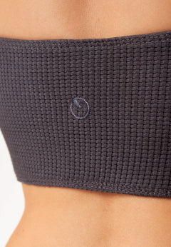 Bella Waffle Crop Top