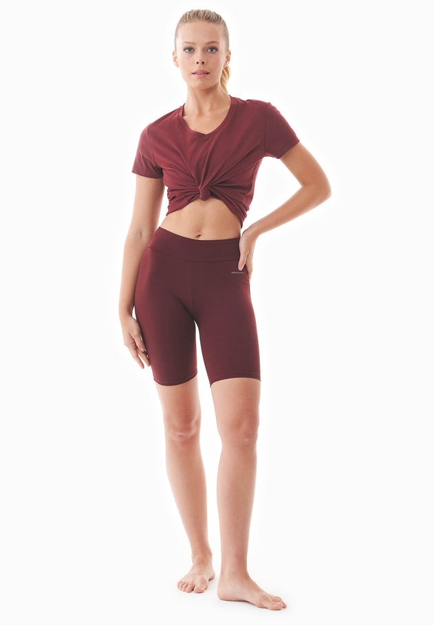 Betsyy Organic Cotton Bralette Bordeaux