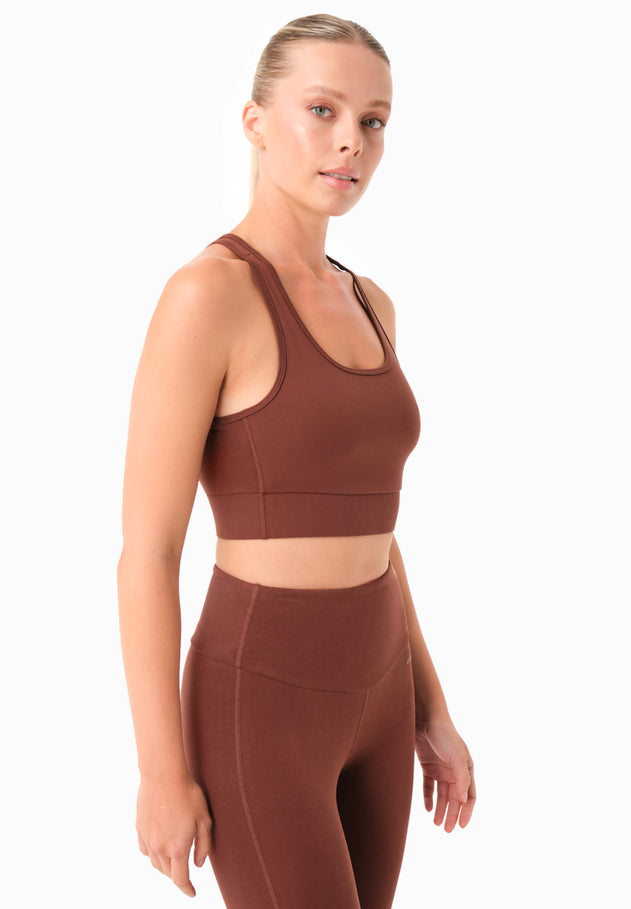 Biannca Bralette Coffee Brown