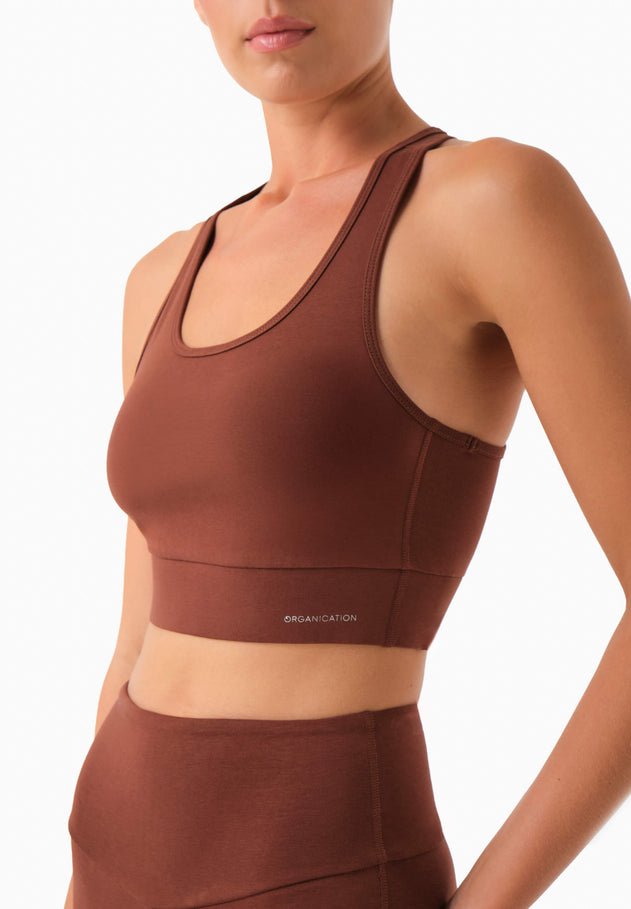 Biannca Bralette Coffee Brown