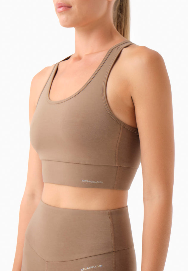 Biannca Bralette Gravel