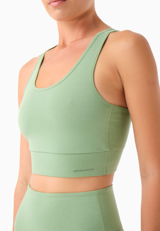 Biannca Bralette Mineral Green