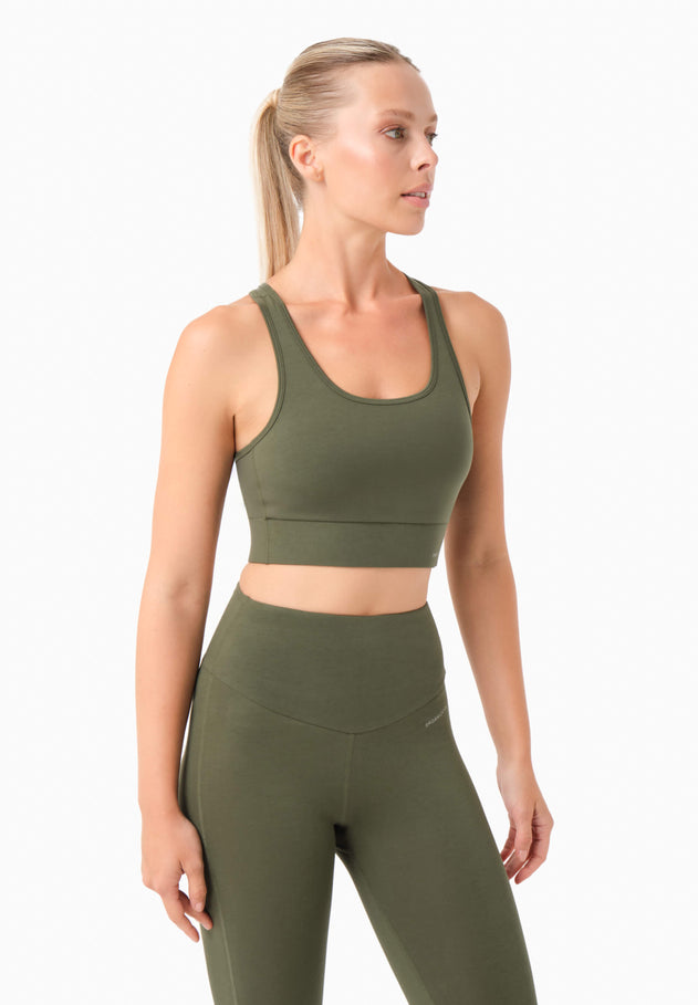 Biannca Bralette Olive Green