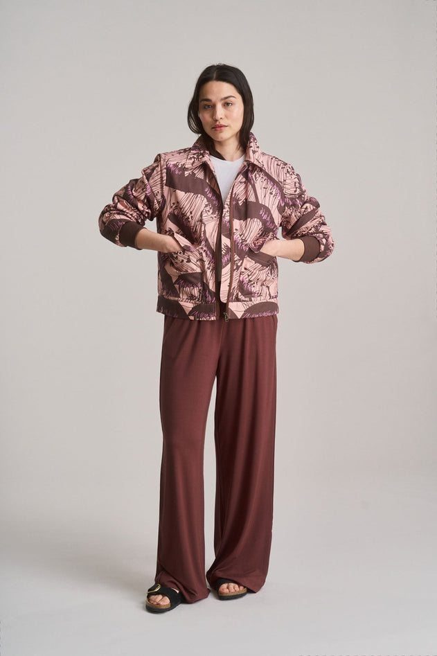 Binita Modal Trousers Chocolate