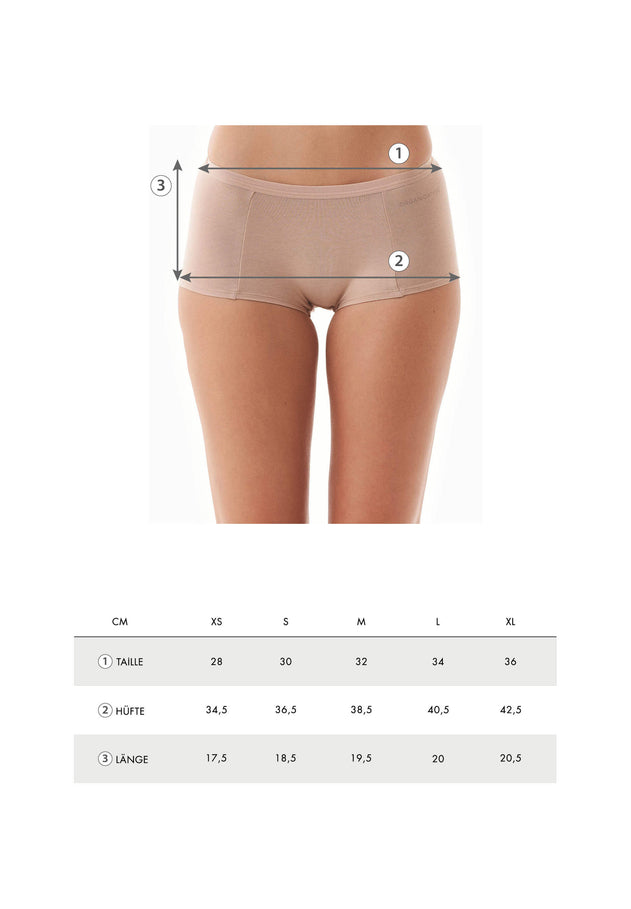 Blaire Shorts Underpants 3-pack Bordeaux