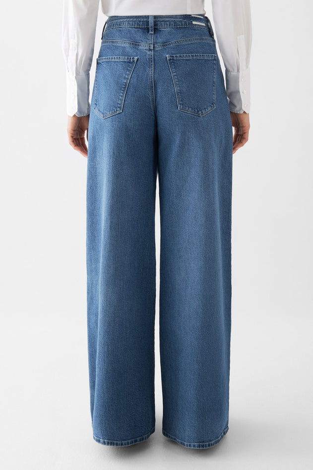 Blaze High Waist Jeans Medium Blue