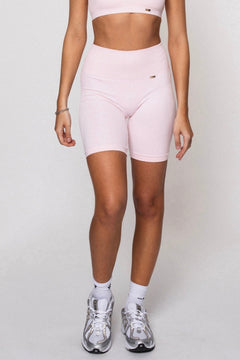 Bliss Push-Up Biker Shorts Light Pink