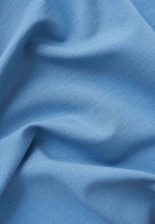 Sanndra Light Organic Cotton Sweatshorts Blue Fog
