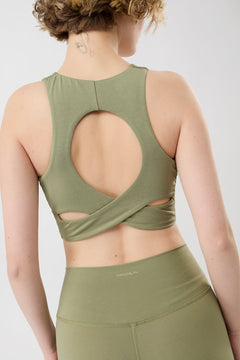 Wellness Sports Bra Mossy Bark