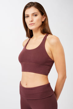 New Ripped Studio Bra + Ribbed Rolldown Ruby