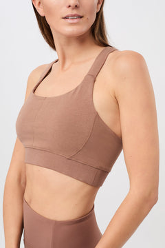 Extra Support Sports Bra Cappuccino