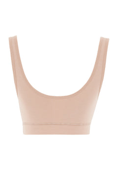 Brianna Modal Blend Bralette Beige