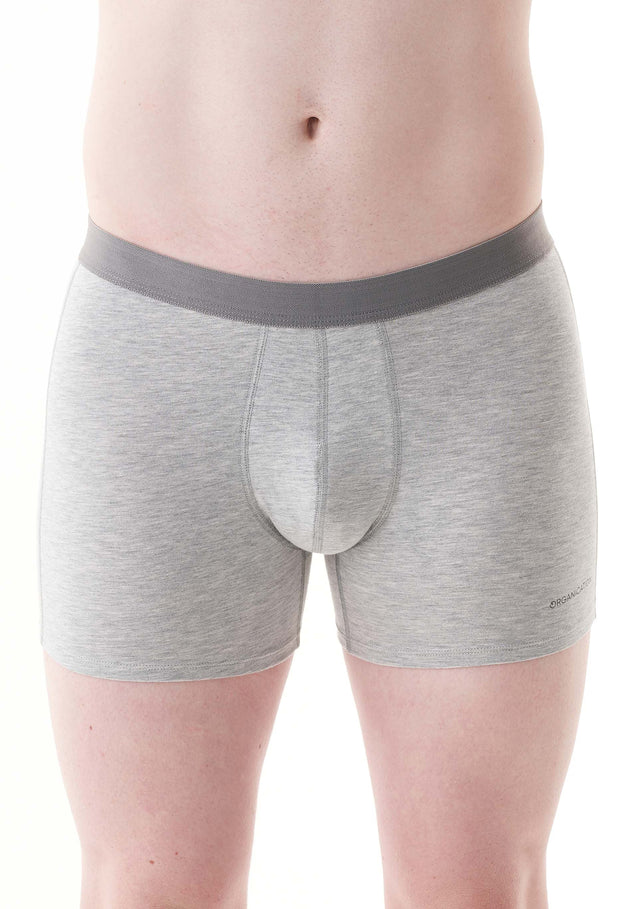 Brunno Boxer Brief 6 Pack Grey Melange
