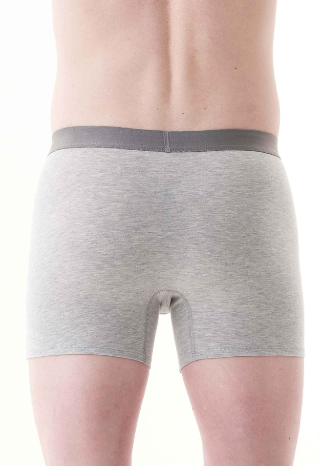 Brunno Boxer Brief 6 Pack Grey Melange