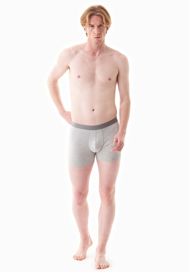 Brunno Boxer Brief 6 Pack Grey Melange