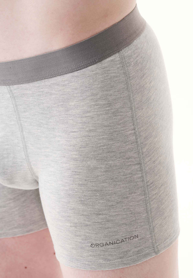 Brunno Boxer Brief 6 Pack Grey Melange