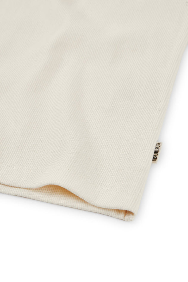 Bonnie Ribbed Tank Top White
