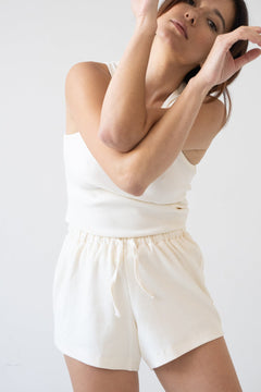 Brooklyn Canale Shorts White