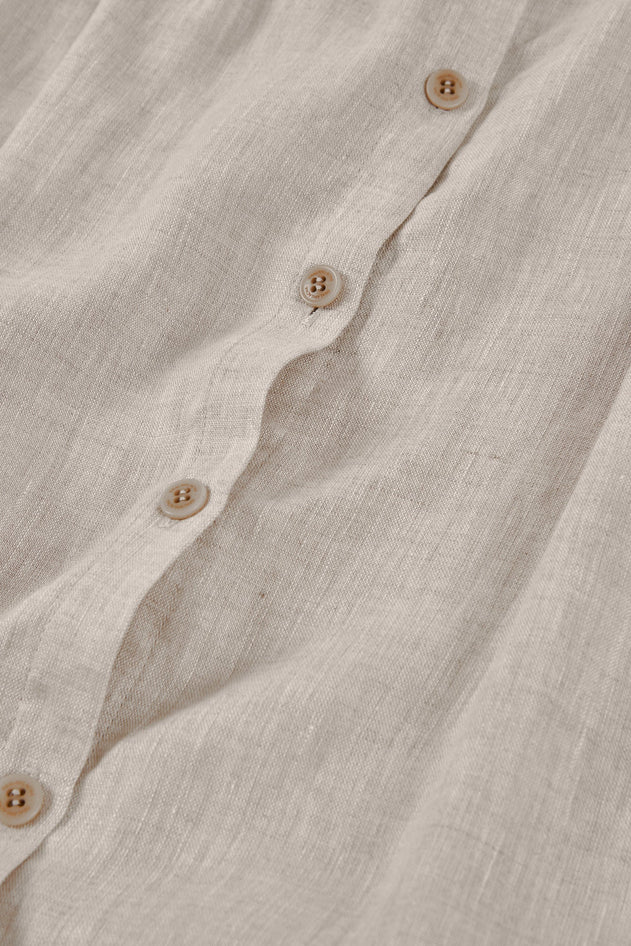 Bernadette Linen Skirt Beige