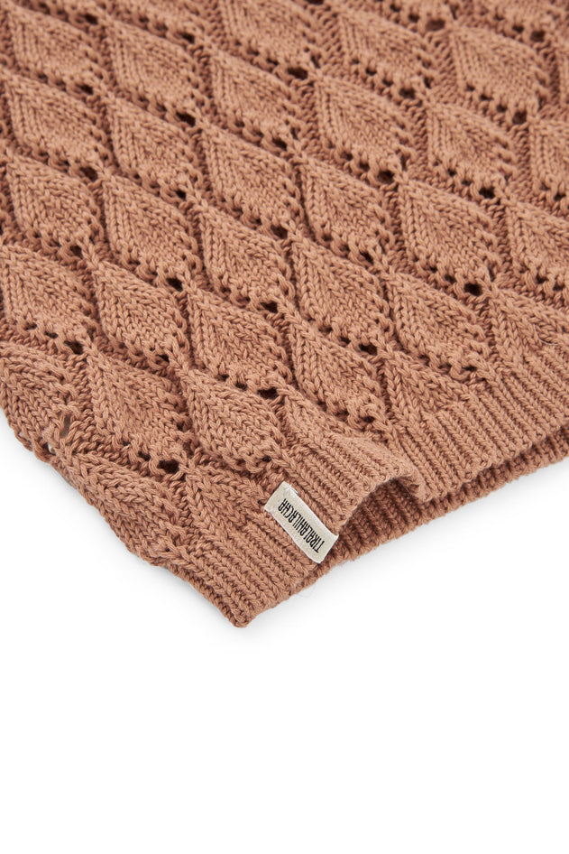 Basile Openwork Tank Top Pink