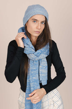 The Hemp Wool Beanie  Sky Blue