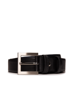NAE Bruc Microfiber Men’s Black Vegan Belt