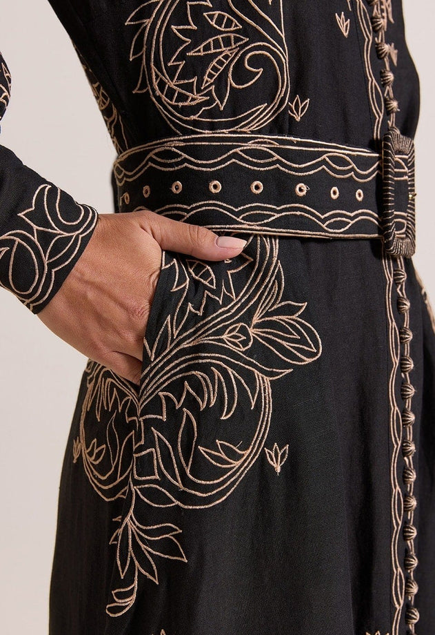 Beyonce Long Dress Onyx Black