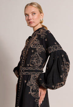 Beyonce Long Dress Onyx Black