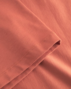 Big Collar T-shirt Dusty Red