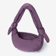 Biwa Puffy Micro Bag Plum