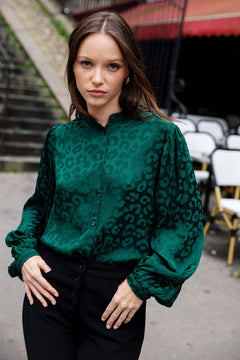 Hortensia Blouse Green