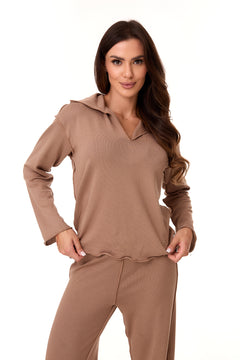 Mandragora Comfy Cotton Hoodie Cappuccino
