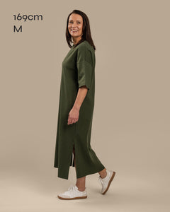 Boxy Dress Khaki