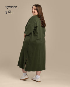 Boxy Dress Khaki