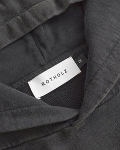 Bubbly Logo Hoodie Faded Black