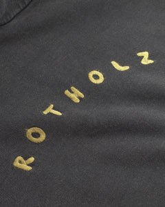 Unisex Bubbly Logo Hoodie Faded Black