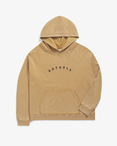 Unisex Bubbly Logo Hoodie Faded Mustard