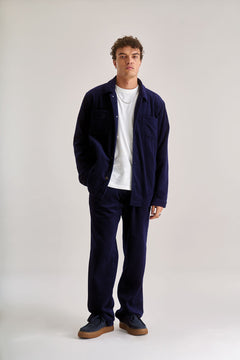 Luke Cord Trouser Navy Blue