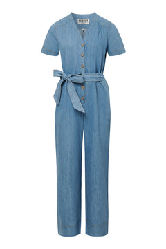 Elouise Jumpsuit Light Wash