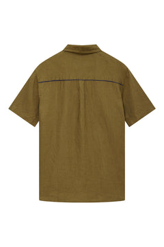Dingwalls Linen Shirt Khaki