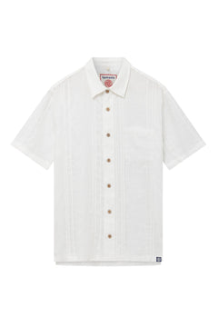 Leo Linen Shirt Off White