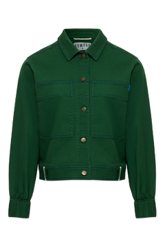 Neptune Cotton Jacket Forest Green