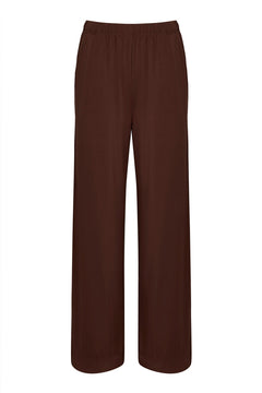 Binita Modal Trousers Chocolate