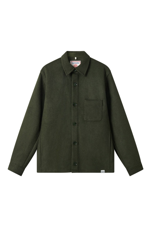Johan Over Shirt Olive Green