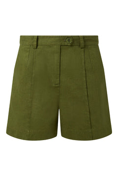 Emmie Organic Cotton Shorts Khaki