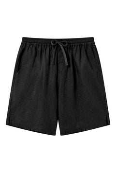 Jerry Linen/Cotton Shorts Black