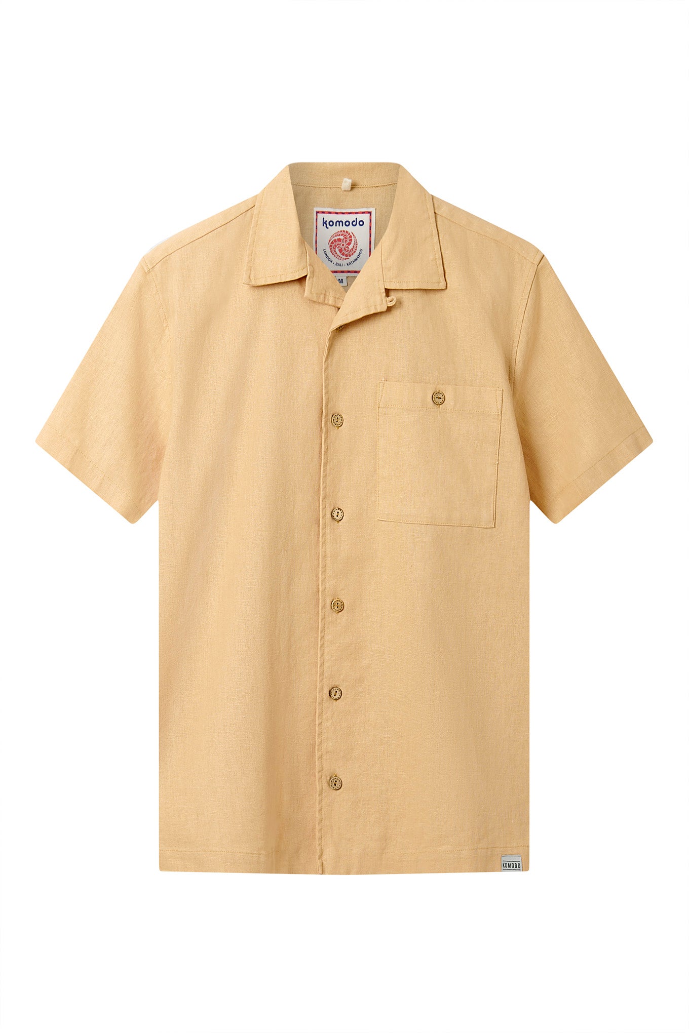 Spindrift Linen/Cotton Shirt Sand