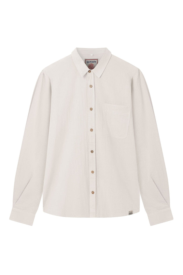 Spectre Organic Cotton Shirt Natural